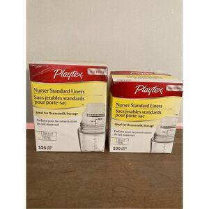 Playtex Nurser Standard Liners NIB 125 8oz open box 4oz